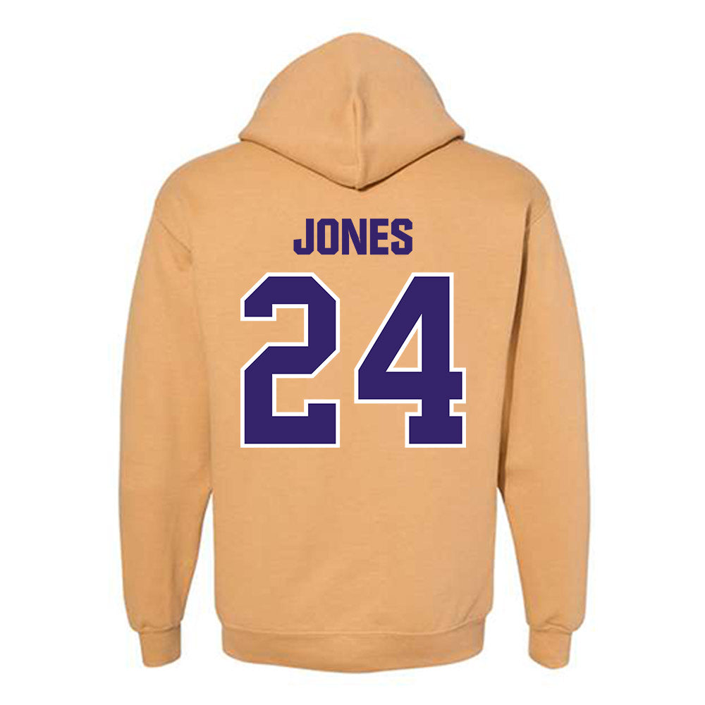 Washington - NCAA Football : Jeron Jones - Classic Shersey Hooded Sweatshirt-1