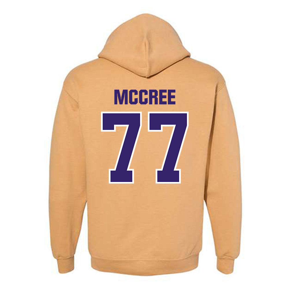 Washington - NCAA Football : Maximus McCree - Classic Shersey Hooded Sweatshirt-1