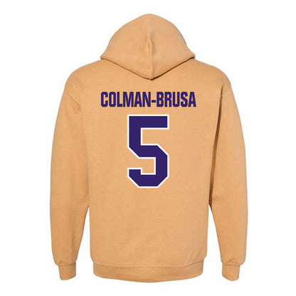 Washington - NCAA Football : Derek Colman-Brusa - Classic Shersey Hooded Sweatshirt-1