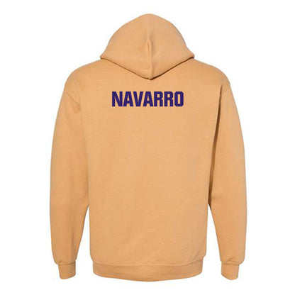 Washington - NCAA Women's Gymnastics : Lana Navarro - Classic Shersey Hooded Sweatshirt-1
