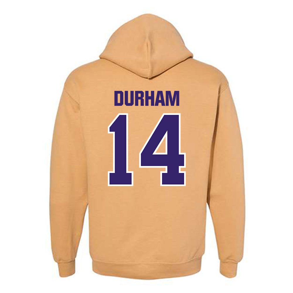 Washington - NCAA Women's Soccer : Elle Durham - Classic Shersey Hooded Sweatshirt-1