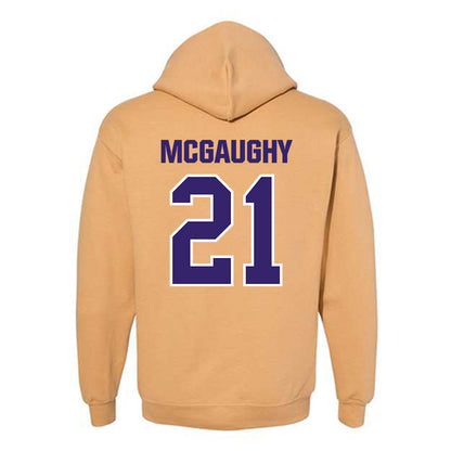 Washington - NCAA Women's Basketball : Brynn McGaughy - Classic Shersey Hooded Sweatshirt-1