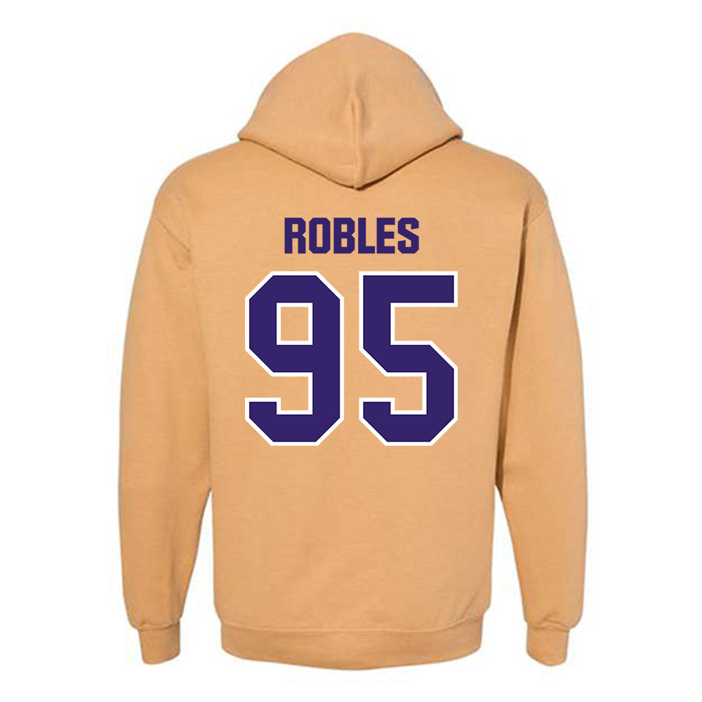 Washington - NCAA Football : Tyler Robles - Classic Shersey Hooded Sweatshirt-1