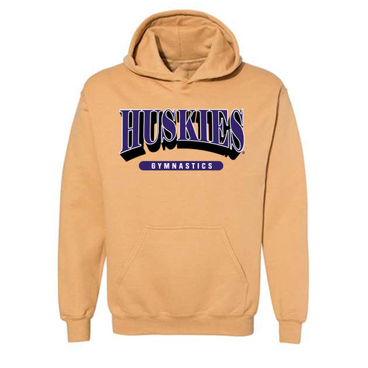 Washington - NCAA Women's Gymnastics : Mary McDonough - Classic Shersey Hooded Sweatshirt-0
