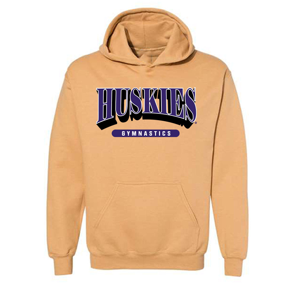 Washington - NCAA Women's Gymnastics : Caitlin McWilliams - Classic Shersey Hooded Sweatshirt-0