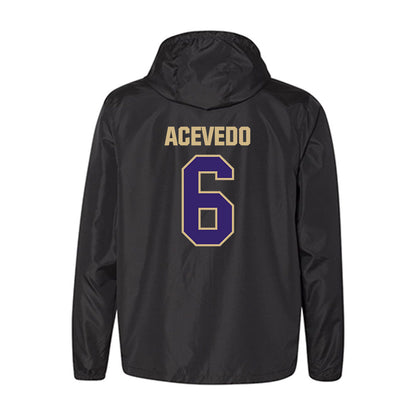 Washington - NCAA Softball : Melody Acevedo - Windbreaker-1