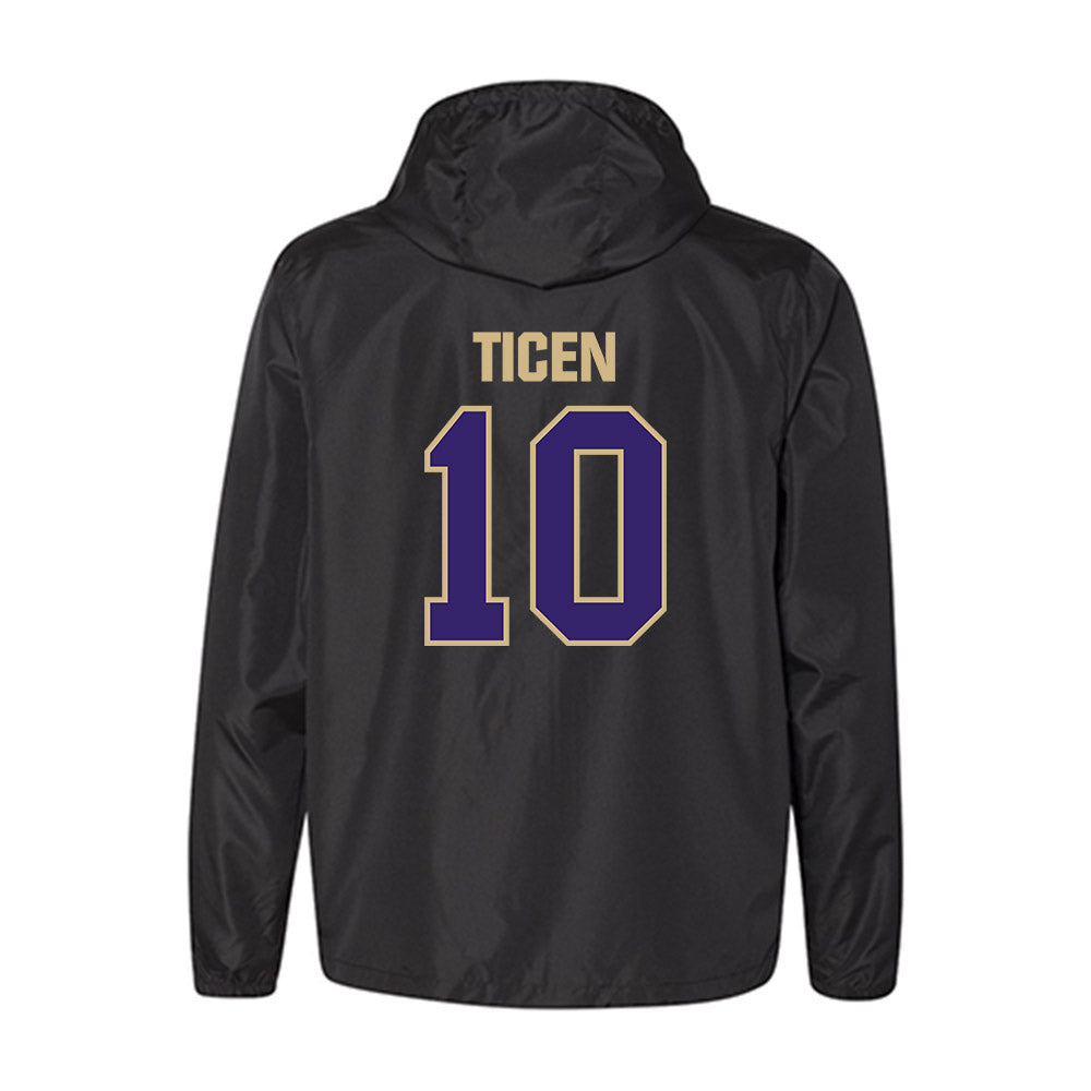 Washington - NCAA Softball : Annika Ticen - Windbreaker-1