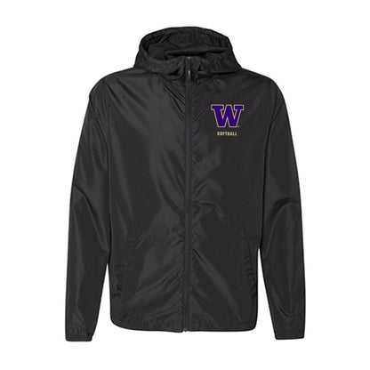 Washington - NCAA Softball : Annika Ticen - Windbreaker-0