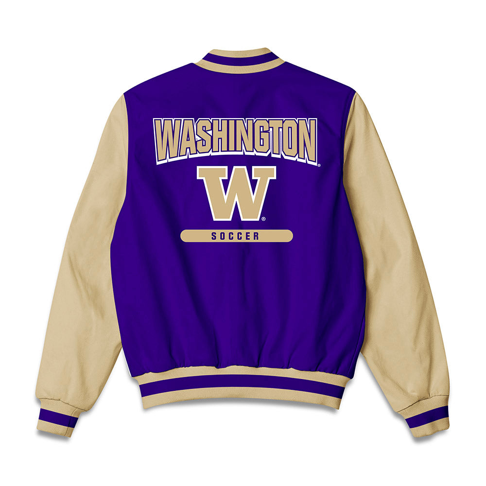 Washington - NCAA Women's Soccer : Summer Murphy - Bomber Jacket-1