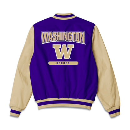Washington - NCAA Women's Soccer : Summer Murphy - Bomber Jacket-1