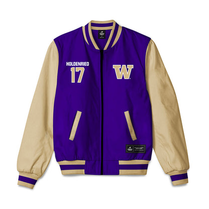 Washington - NCAA Women's Soccer : Jadyn Holdenried - Bomber Jacket-0