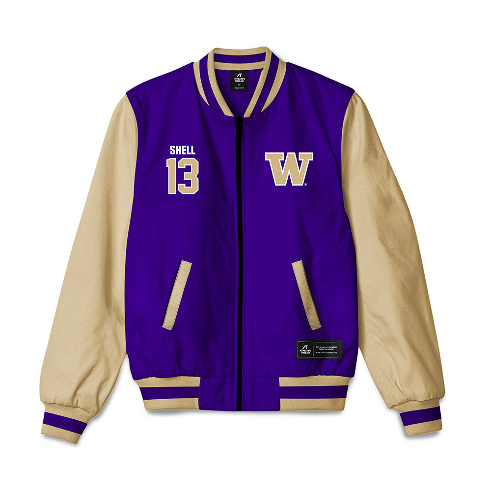 Washington - NCAA Women's Soccer : Samiah Shell - Bomber Jacket-0