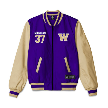 Washington - NCAA Football : Ethan Moczulski - Bomber Jacket-0