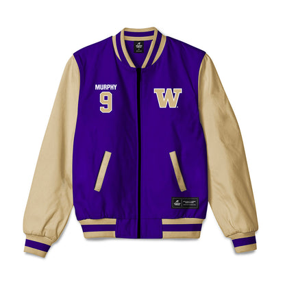 Washington - NCAA Women's Soccer : Summer Murphy - Bomber Jacket-0