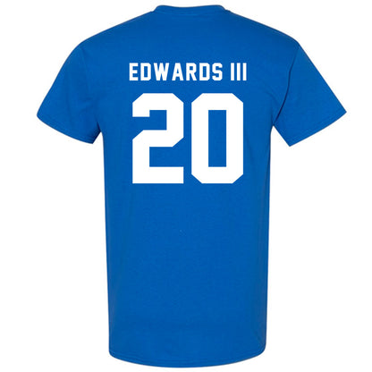 CCSU - NCAA Men's Basketball : Corsley Edwards III - T-Shirt-1