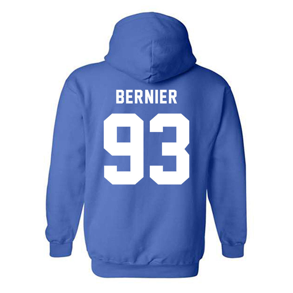 CCSU - NCAA Football : Colby Bernier - Hooded Sweatshirt-1
