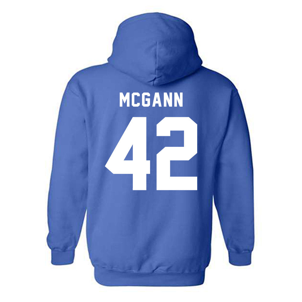 CCSU - NCAA Women's Lacrosse : Grace McGann - Hooded Sweatshirt-1