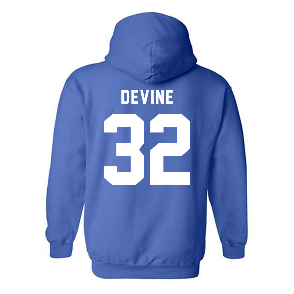 CCSU - NCAA Baseball : John Devine - Hooded Sweatshirt-1