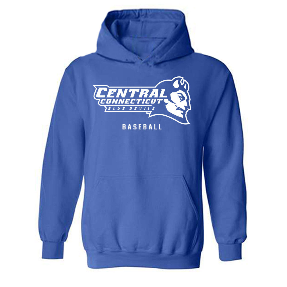 CCSU - NCAA Baseball : John Devine - Hooded Sweatshirt-0