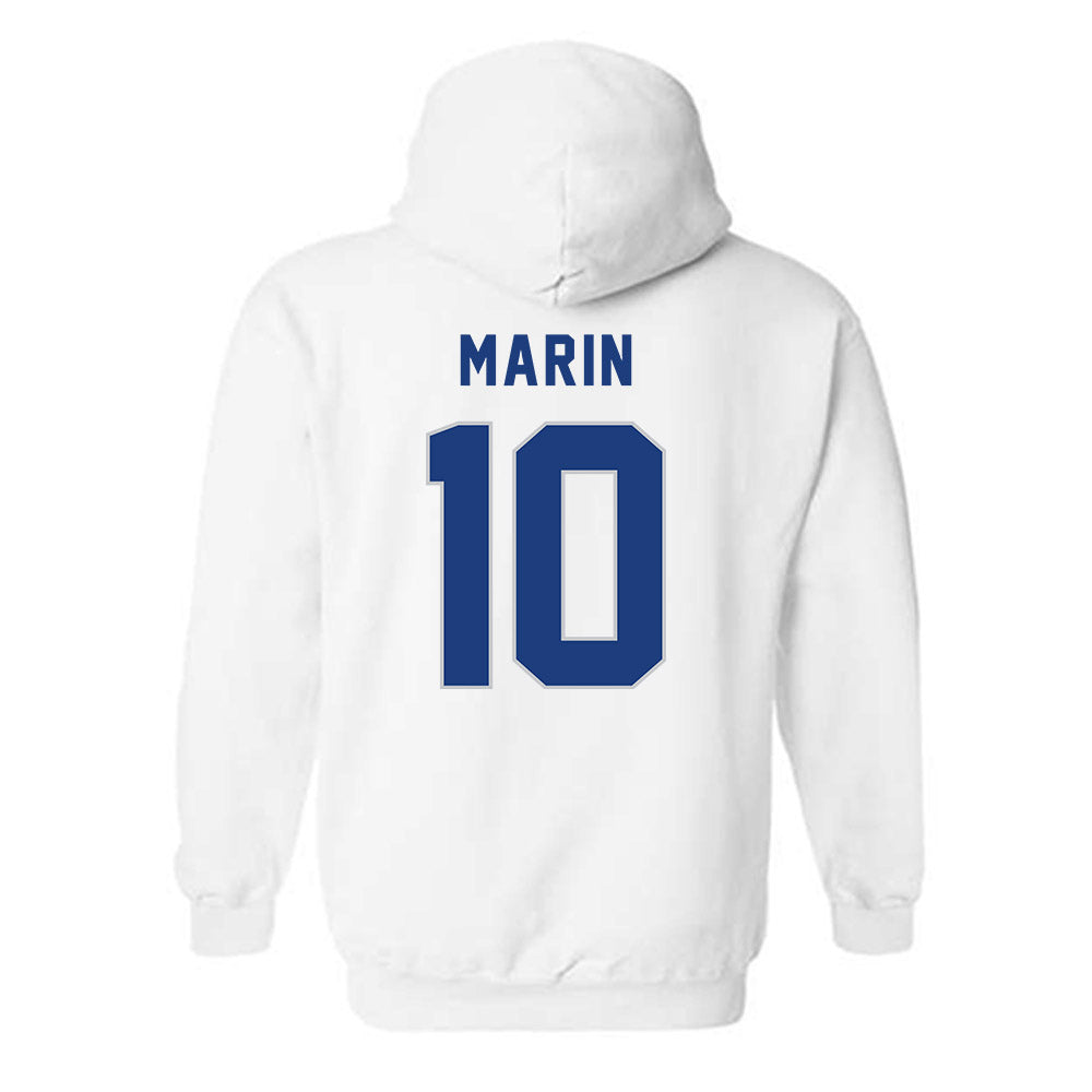 CCSU - NCAA Men's Soccer : Santiago Marin - Hooded Sweatshirt-1