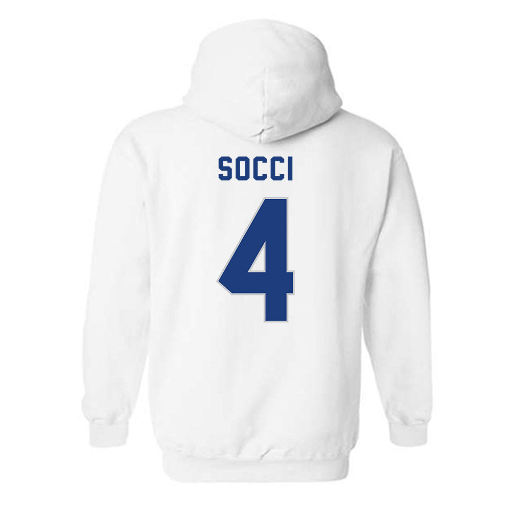CCSU - NCAA Women's Lacrosse : Jennifer Socci - Hooded Sweatshirt-1