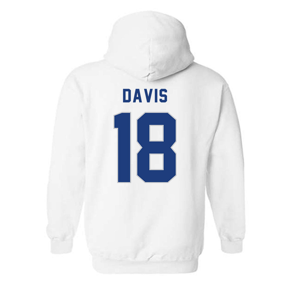 CCSU - NCAA Football : Mykhi Davis - Hooded Sweatshirt-1