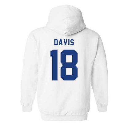 CCSU - NCAA Football : Mykhi Davis - Hooded Sweatshirt-1
