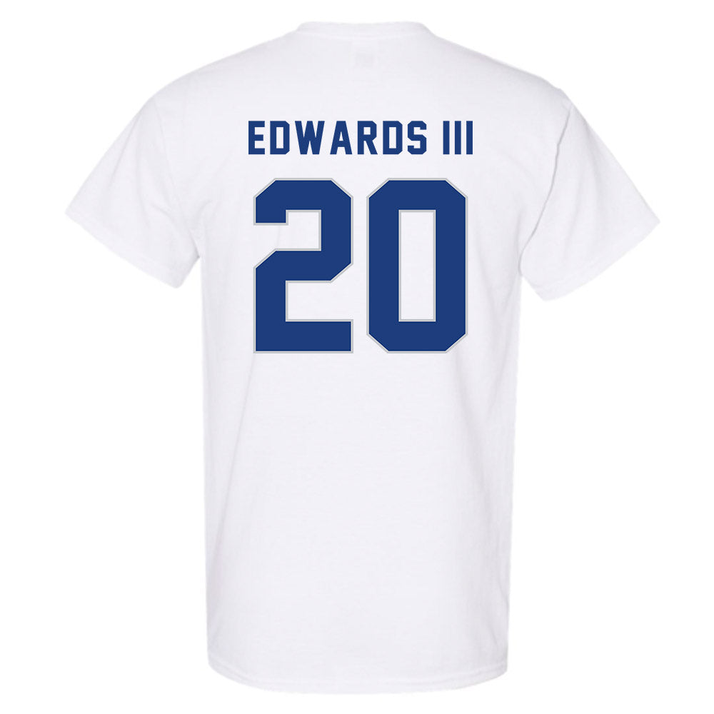CCSU - NCAA Men's Basketball : Corsley Edwards III - T-Shirt-1