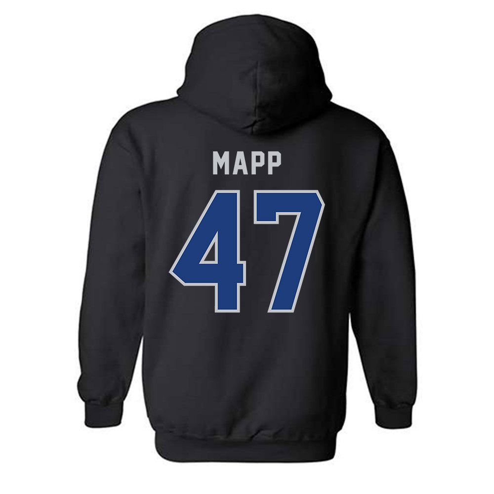 CCSU - NCAA Football : Malachi Mapp - Hooded Sweatshirt-1