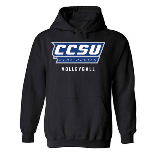 CCSU - NCAA Women's Volleyball : Hanley Schmidt - Hooded Sweatshirt-0