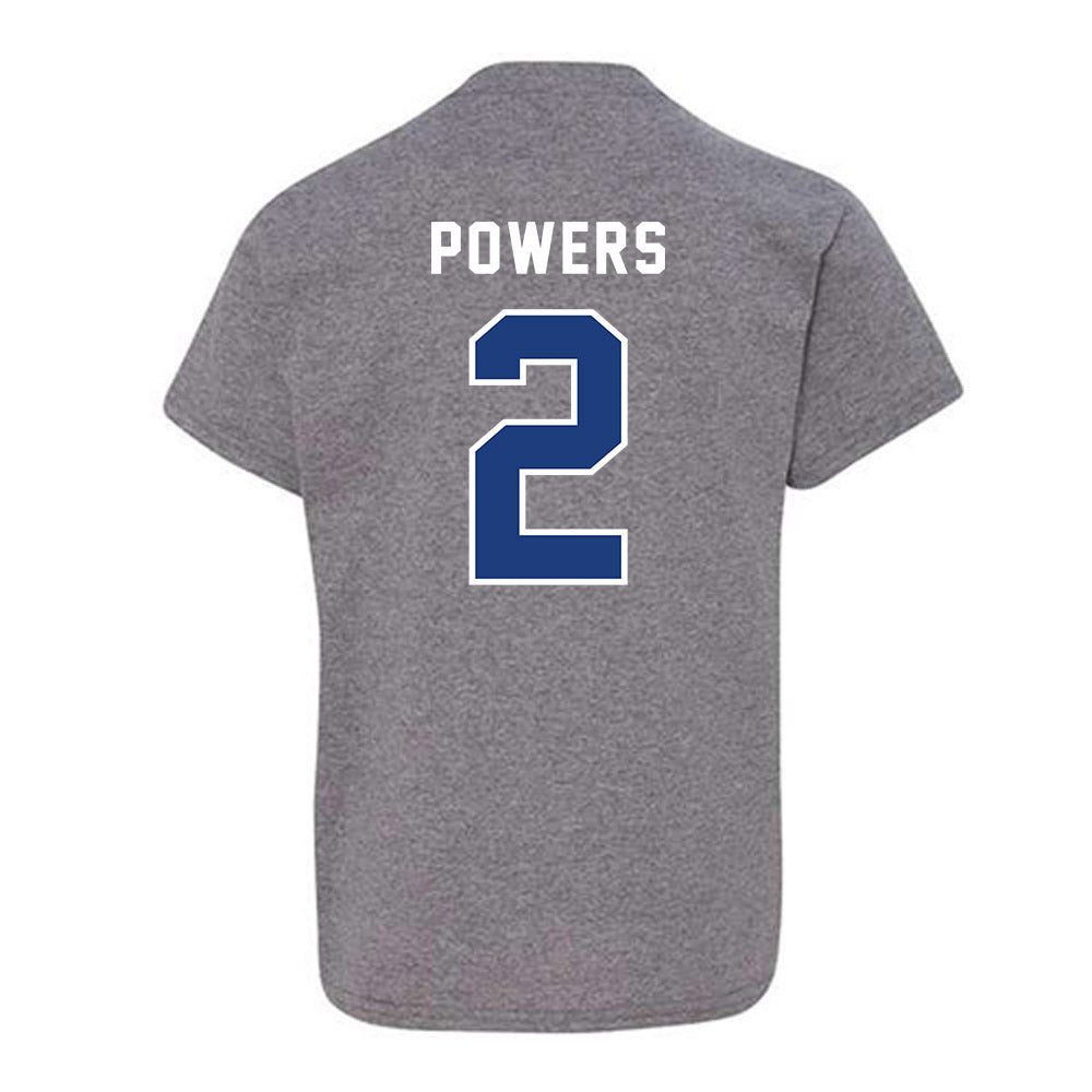 CCSU - NCAA Women's Soccer : Riley Powers - Youth T-Shirt-1