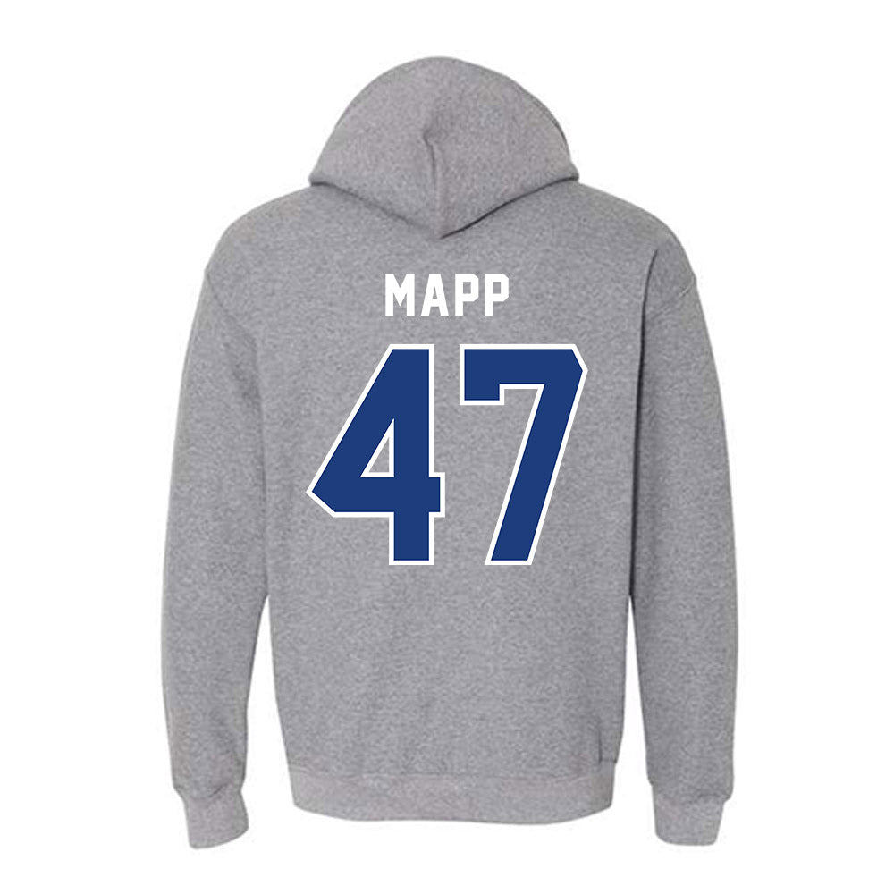 CCSU - NCAA Football : Malachi Mapp - Hooded Sweatshirt-1