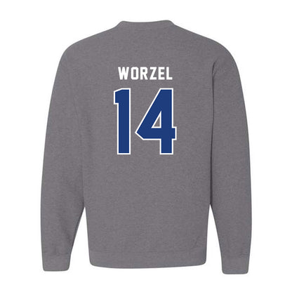 CCSU - NCAA Baseball : Zach Worzel - Crewneck Sweatshirt-1