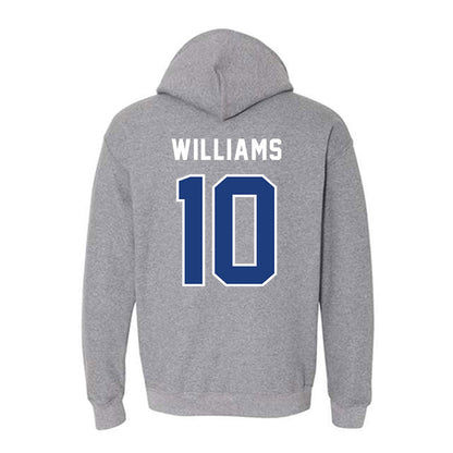 CCSU - NCAA Men's Basketball : Jakobe Williams - Hooded Sweatshirt-1