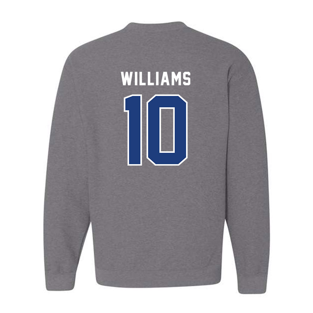 CCSU - NCAA Men's Basketball : Jakobe Williams - Crewneck Sweatshirt-1