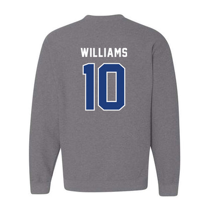 CCSU - NCAA Men's Basketball : Jakobe Williams - Crewneck Sweatshirt-1