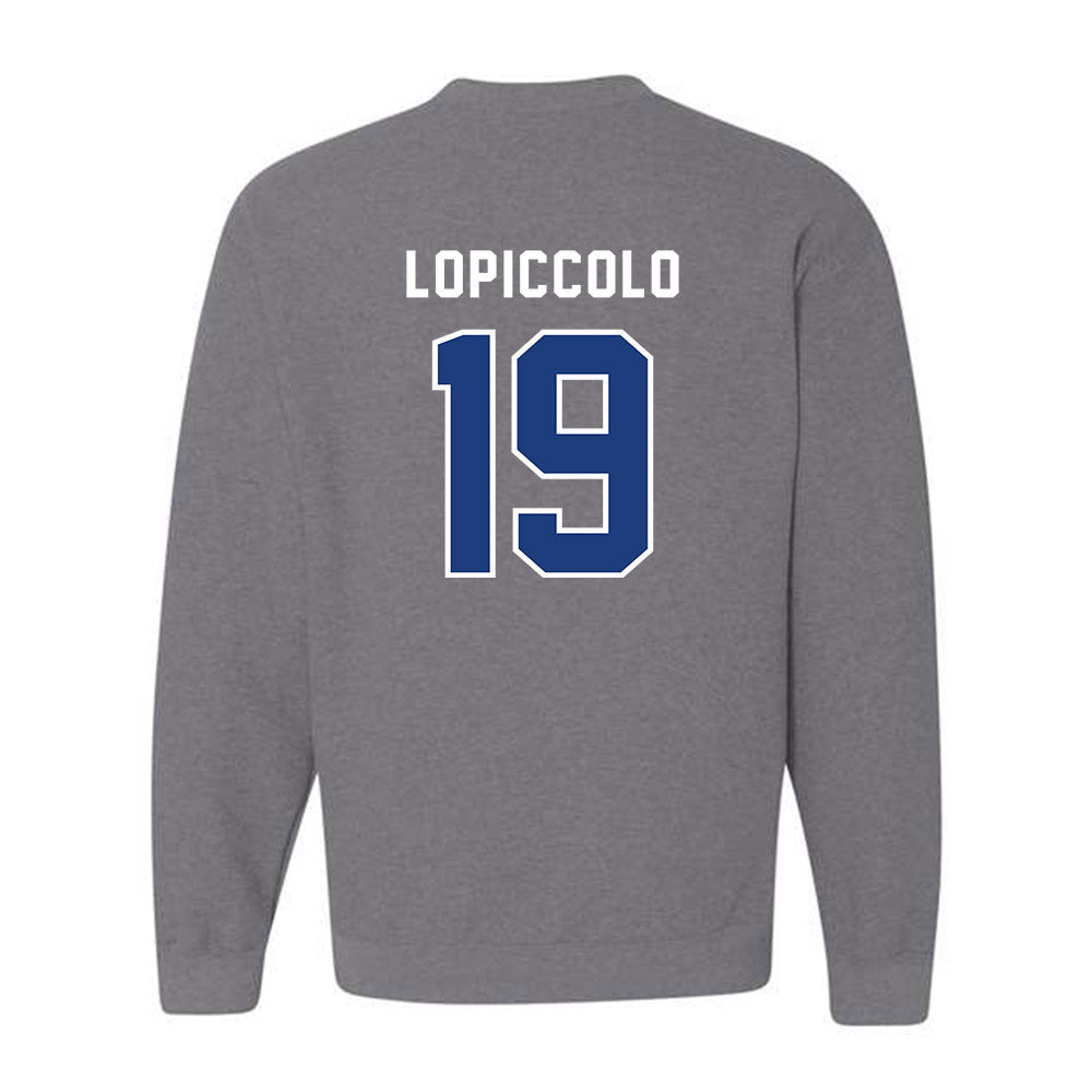 CCSU - NCAA Softball : Sophia Lopiccolo - Crewneck Sweatshirt-1