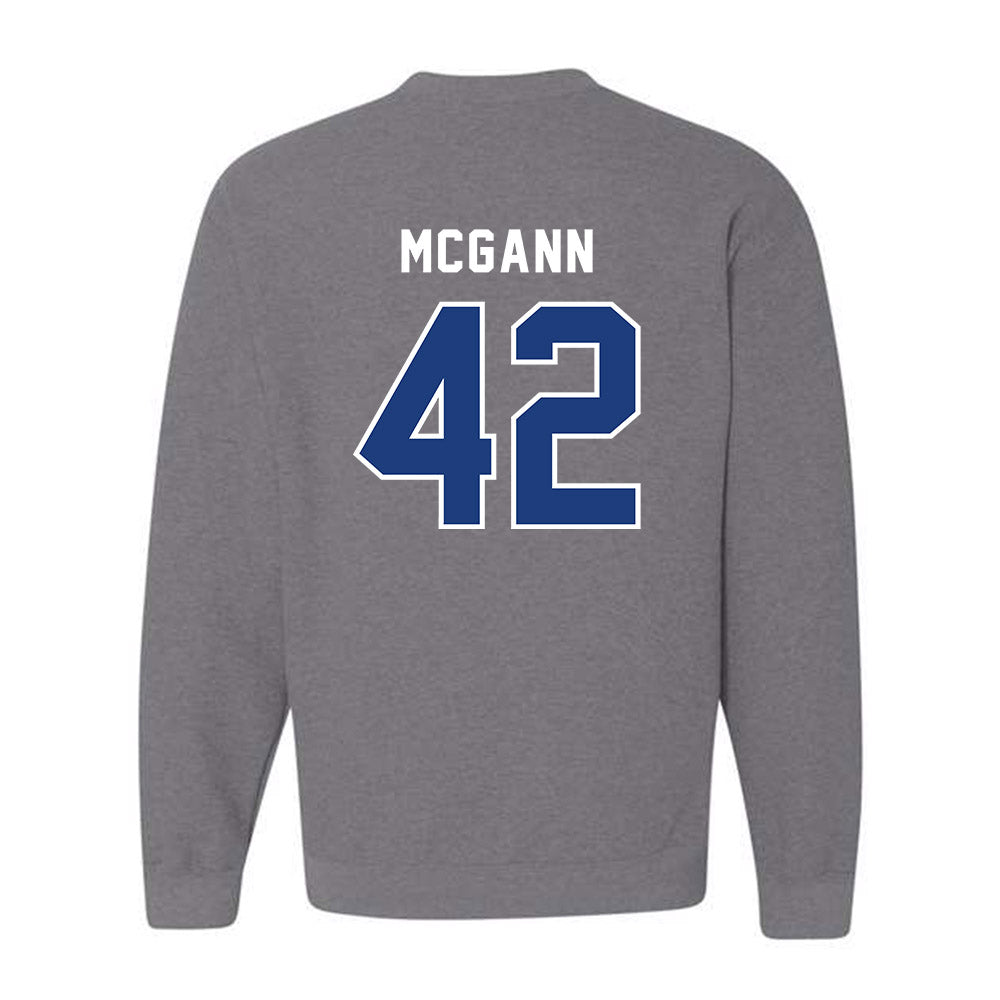 CCSU - NCAA Women's Lacrosse : Grace McGann - Crewneck Sweatshirt-1