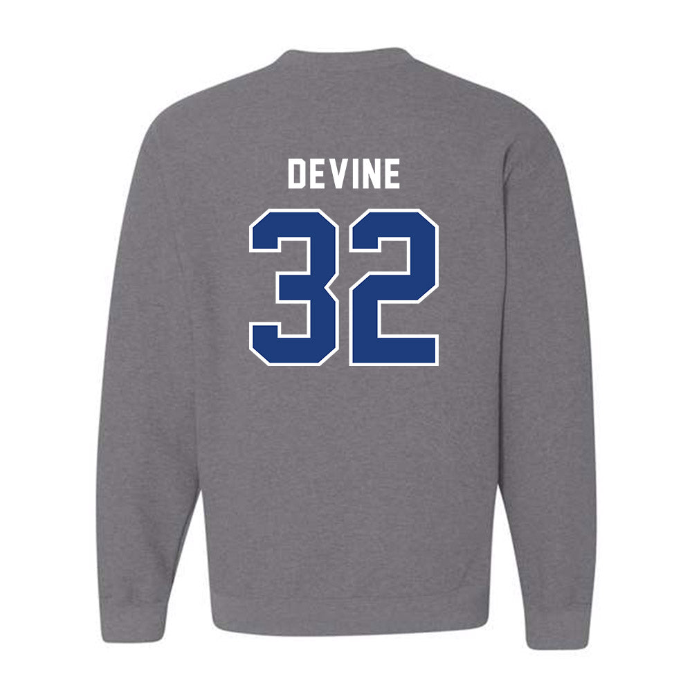 CCSU - NCAA Baseball : John Devine - Crewneck Sweatshirt-1
