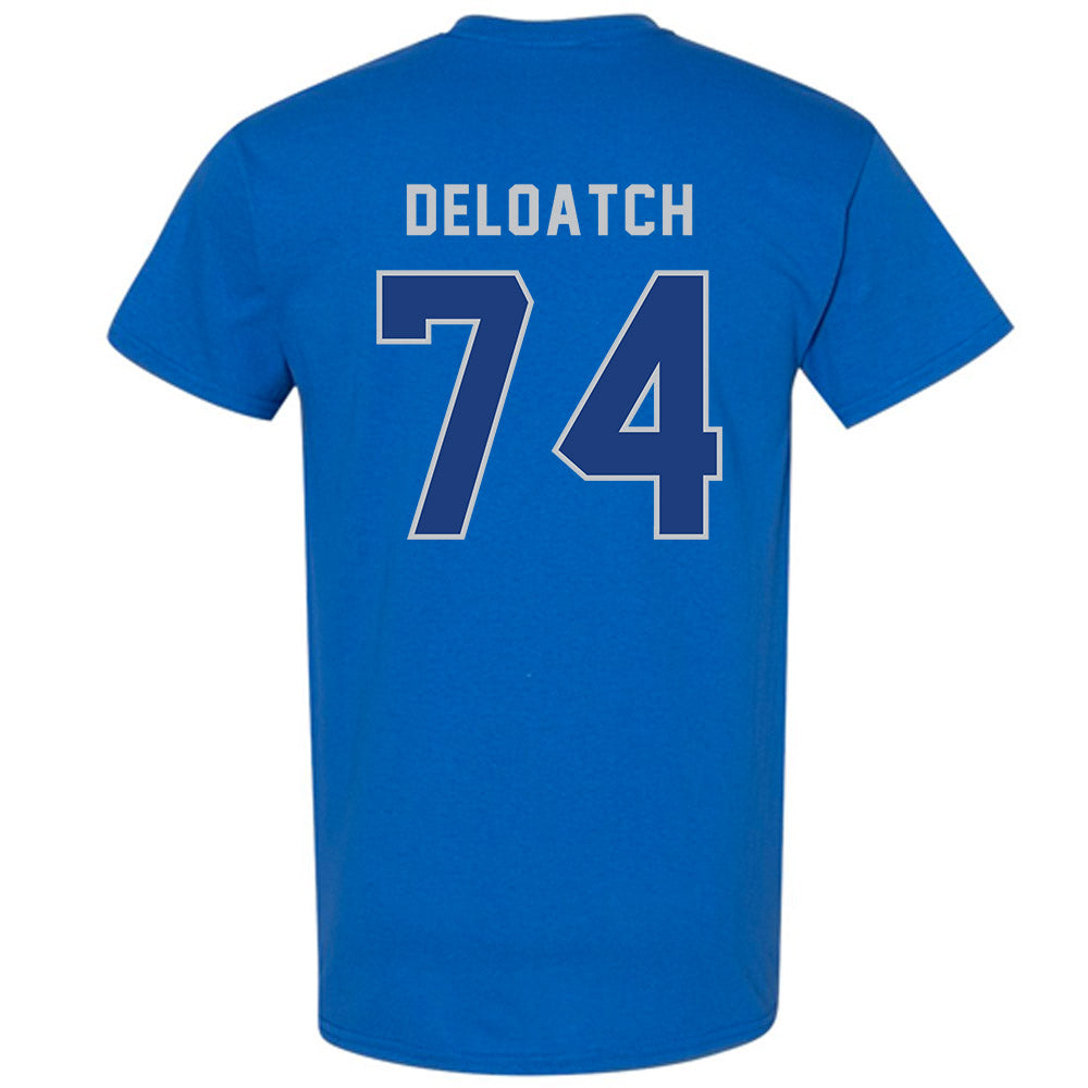 CCSU - NCAA Football : Isaiah Deloatch - T-Shirt-1