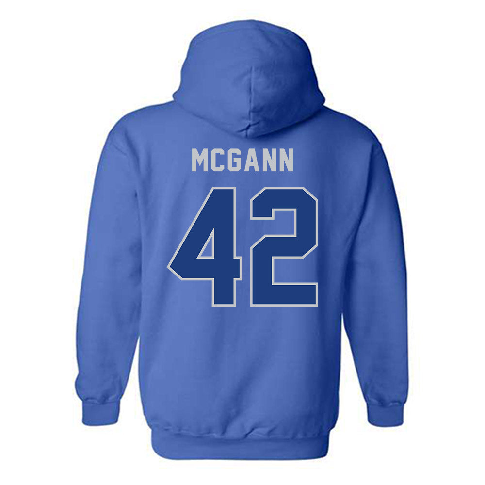 CCSU - NCAA Women's Lacrosse : Grace McGann - Hooded Sweatshirt-1