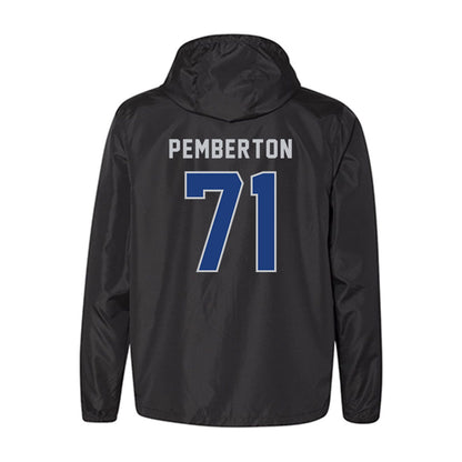 CCSU - NCAA Football : Ryan Pemberton - Windbreaker-1