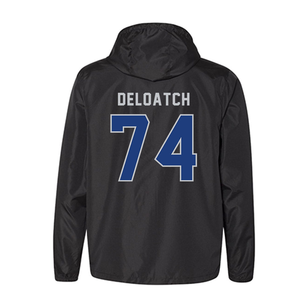CCSU - NCAA Football : Isaiah Deloatch - Windbreaker-1