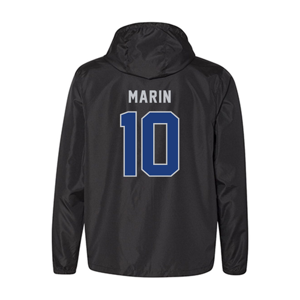 CCSU - NCAA Men's Soccer : Santiago Marin - Windbreaker-1