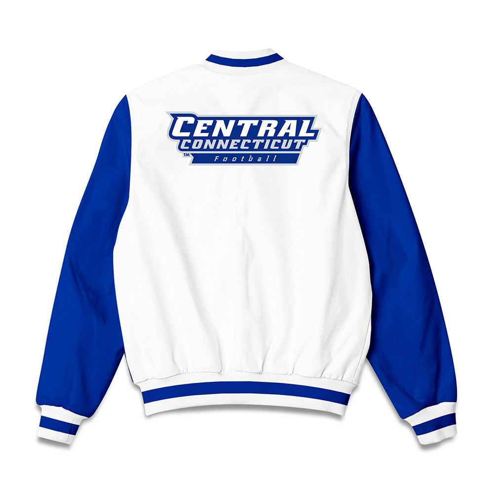 CCSU - NCAA Football : Ryan Pemberton - Bomber Jacket-1