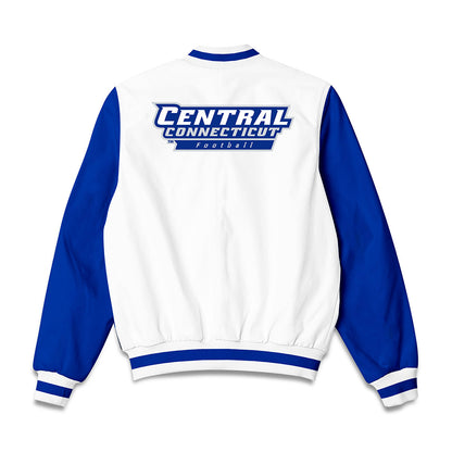 CCSU - NCAA Football : Ryan Pemberton - Bomber Jacket-1