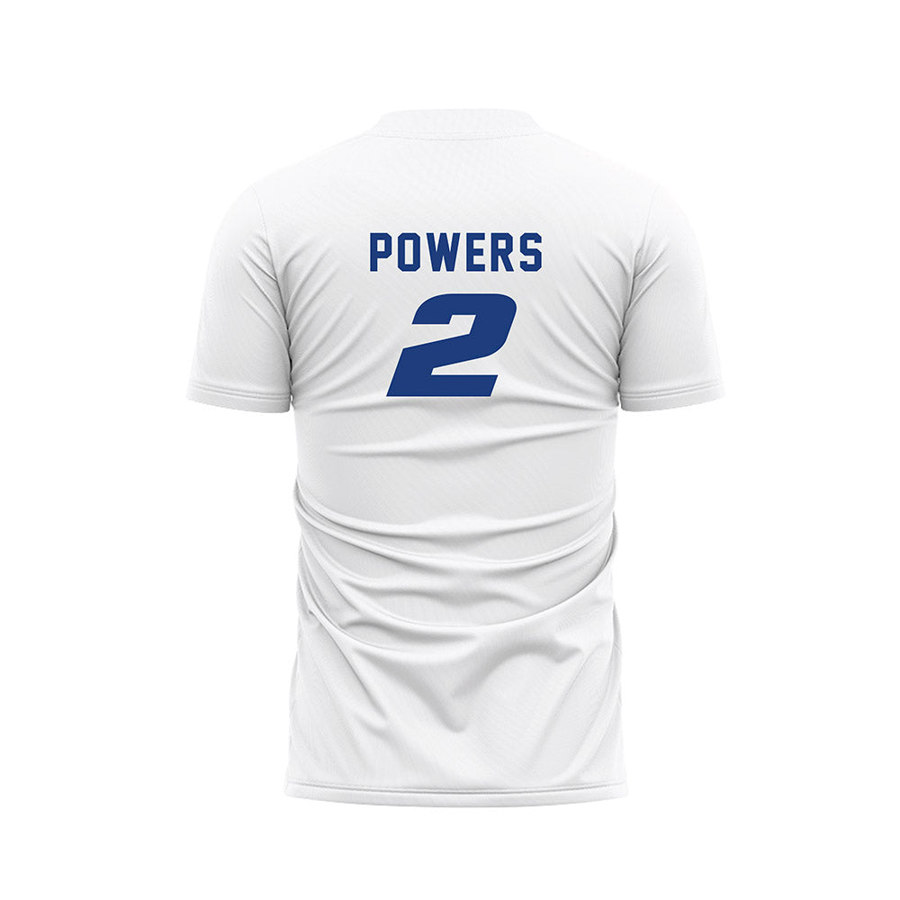 CCSU - NCAA Women's Soccer : Riley Powers - White Soccer Jersey-1