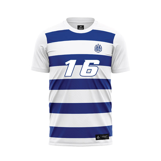 CCSU - NCAA Women's Soccer : emma radoncic - White Soccer Jersey-0