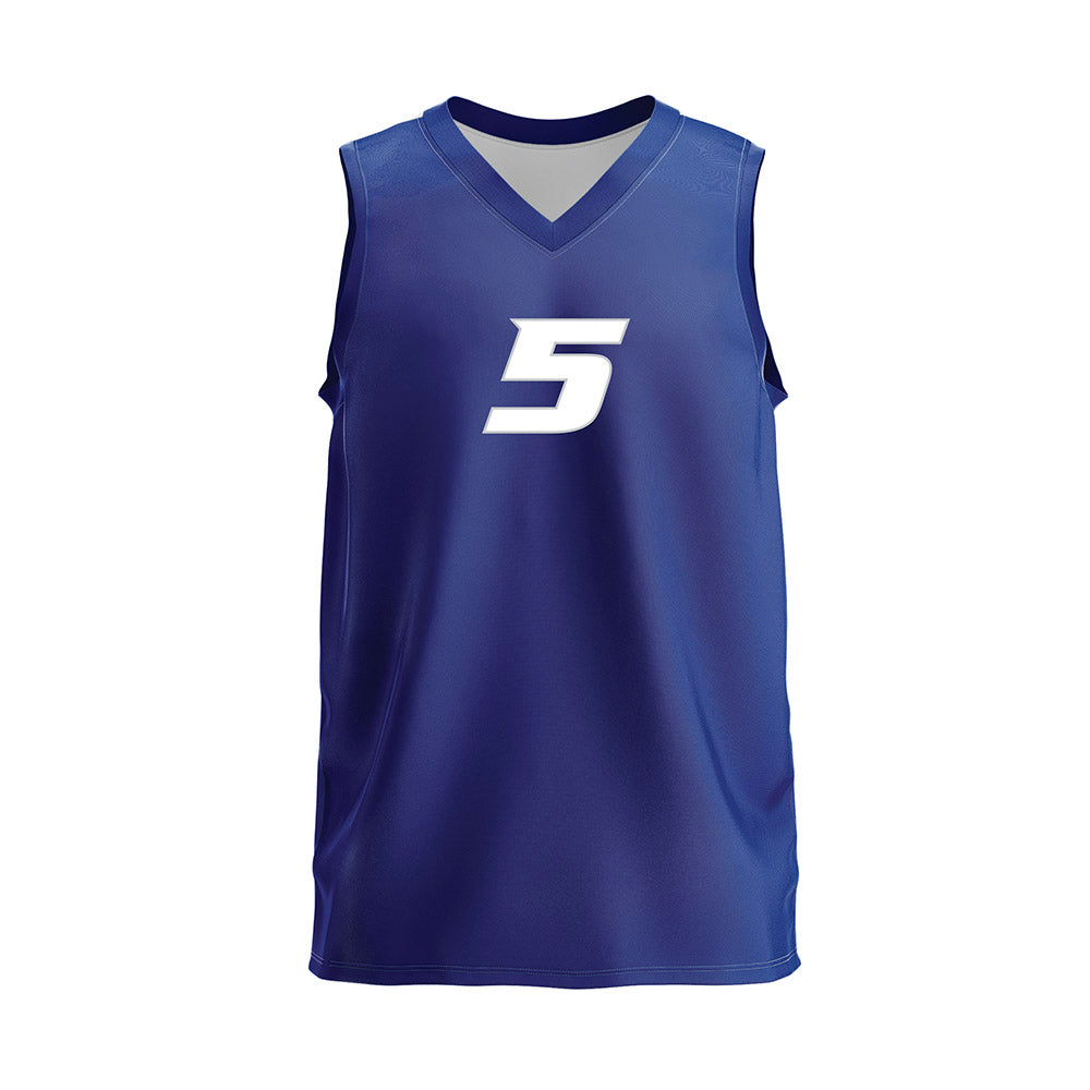 CCSU - NCAA Women's Volleyball : Olivia Keckler - Blue Volleyball Jersey-0