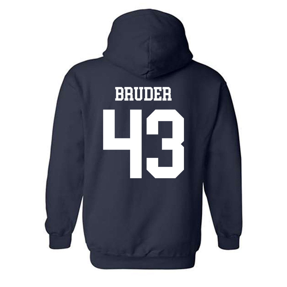 Penn State - NCAA Men's Lacrosse : Paul Bruder - Classic Shersey Hooded Sweatshirt-1